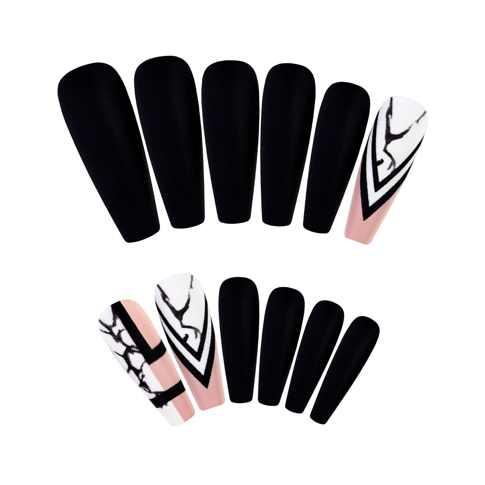 Wholesale False Nail Wear Armor Removable Plastic Nail Stickers